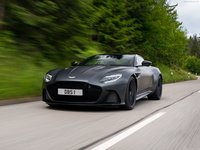 Aston Martin DBS Superleggera Xenon Grey 2019 Longsleeve T-shirt #1360807