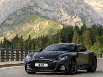 Aston Martin DBS Superleggera Xenon Grey 2019 puzzle 1360841