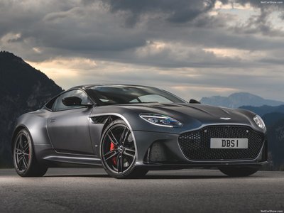 Aston Martin DBS Superleggera Xenon Grey 2019 Poster 1360843