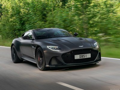 Aston Martin DBS Superleggera Xenon Grey 2019 stickers 1360853