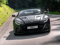 Aston Martin DBS Superleggera Xenon Grey 2019 Longsleeve T-shirt #1360858