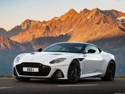 Aston Martin DBS Superleggera White Stone 2019 Poster 1361109