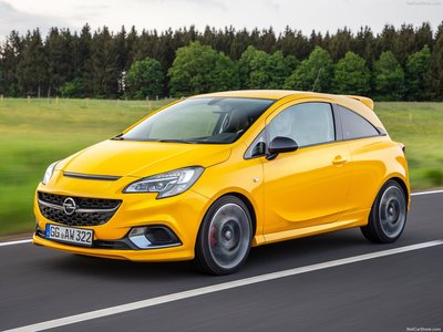 Opel Corsa GSi 2019 Poster with Hanger