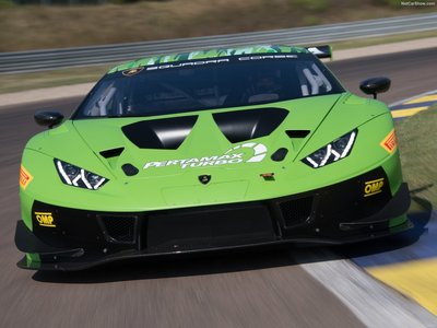 Lamborghini Huracan GT3 EVO Racecar 2019 Poster with Hanger