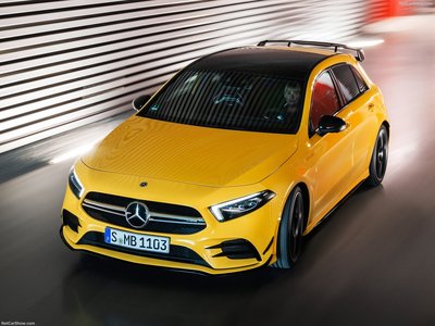 Mercedes-Benz A35 AMG 4Matic 2019 Poster with Hanger