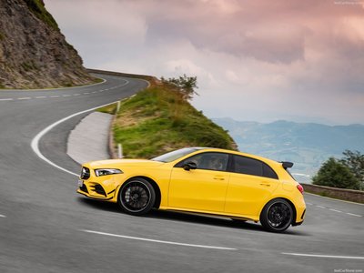 Mercedes-Benz A35 AMG 4Matic 2019 Poster with Hanger