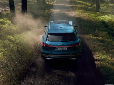Audi e-tron 2020 canvas poster