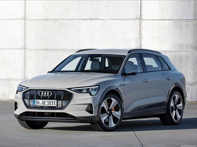 Audi e-tron 2020 metal framed poster