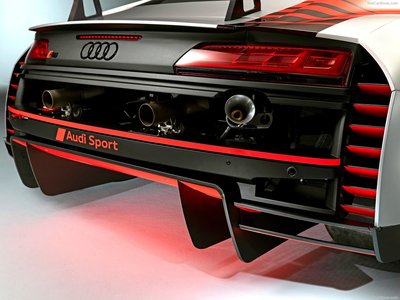 Audi R8 LMS GT3 2019 Poster with Hanger