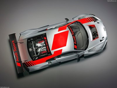 Audi R8 LMS GT3 2019 Poster with Hanger