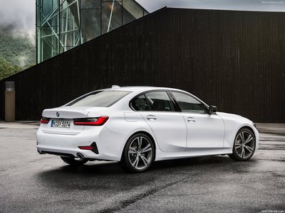 BMW 3-Series 2019 metal framed poster