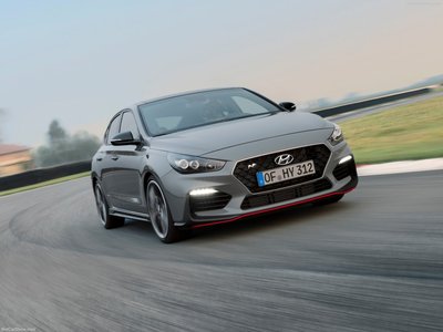 Hyundai i30 Fastback N 2019 Poster with Hanger