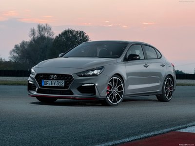 Hyundai i30 Fastback N 2019 Poster with Hanger