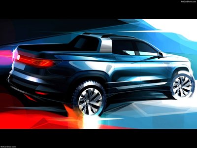 Volkswagen Tarok Concept 2018 canvas poster
