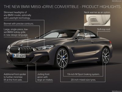 BMW 8-Series Convertible 2019 Poster 1363043