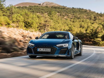 Audi R8 Coupe 2019 Poster with Hanger