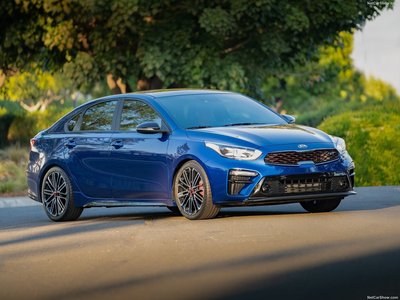 Kia Forte GT 2020 Poster with Hanger