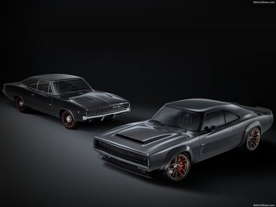 Dodge Super Charger 1968 Concept 2018 Poster with Hanger