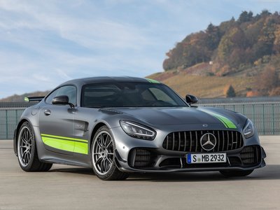 Mercedes-Benz AMG GT R PRO 2020 Poster with Hanger