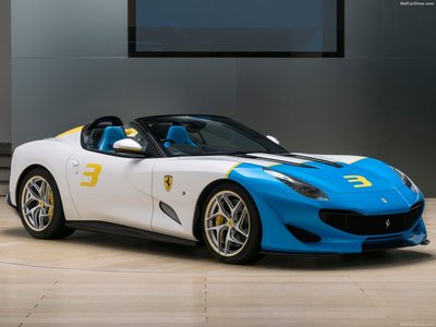 Ferrari SP3JC 2018 Poster with Hanger