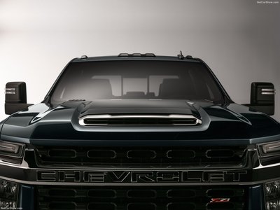 Chevrolet Silverado HD 2020 Poster with Hanger