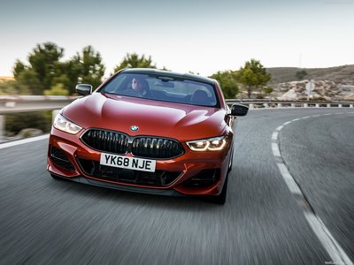 BMW 8-Series Coupe [UK] 2019 metal framed poster
