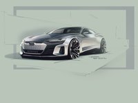 Audi e-tron GT Concept 2018 Longsleeve T-shirt #1365391