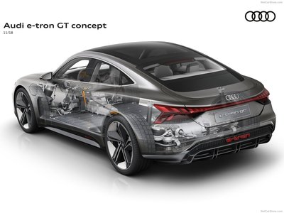 Audi e-tron GT Concept 2018 tote bag #1365404