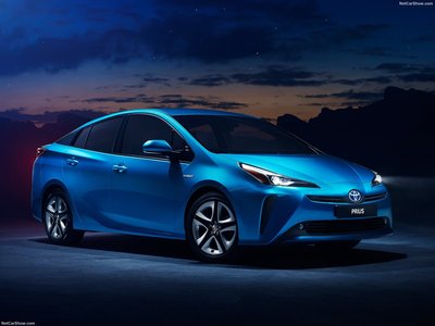 Toyota Prius 2019 Poster with Hanger