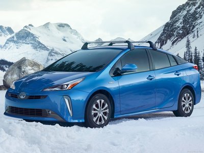 Toyota Prius 2019 Poster with Hanger