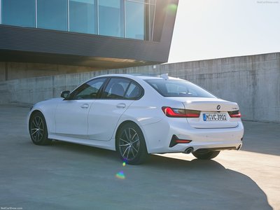 BMW 320d Sport Line 2019 Poster with Hanger