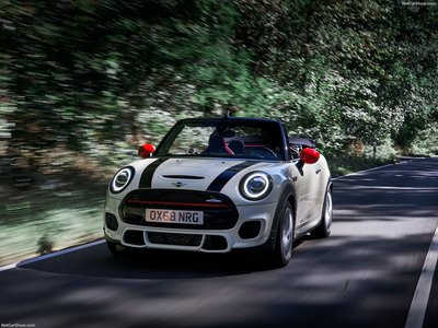 Mini John Cooper Works Convertible 2019 Poster with Hanger