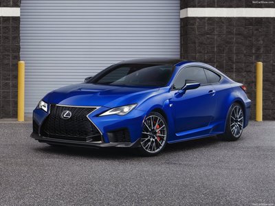 Lexus RC F 2020 Poster with Hanger