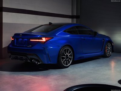 Lexus RC F 2020 Poster with Hanger