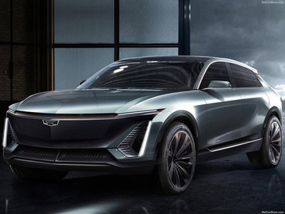 Cadillac EV Concept 2019 metal framed poster