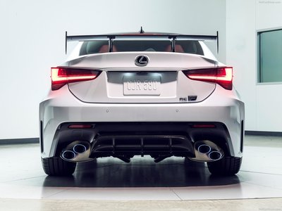 Lexus RC F Track Edition 2020 wooden framed poster
