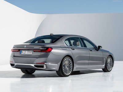 BMW 7-Series 2020 Poster with Hanger