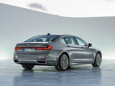 BMW 7-Series 2020 canvas poster