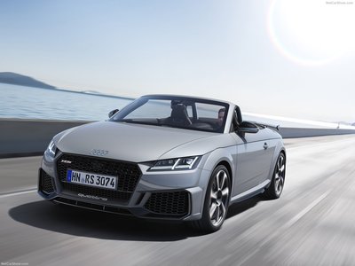 Audi TT RS Roadster 2020 canvas poster
