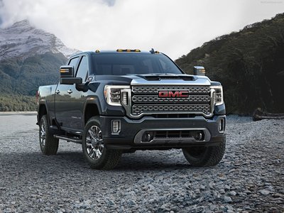 GMC Sierra HD 2020 canvas poster