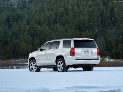 Chevrolet Tahoe 2015 Poster with Hanger