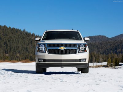 Chevrolet Tahoe 2015 Poster with Hanger