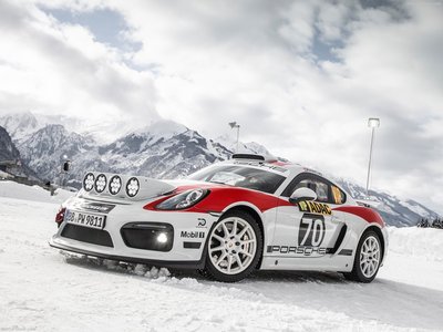 Porsche Cayman GT4 Rallye Concept 2019 tote bag