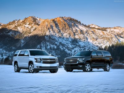 Chevrolet Tahoe 2015 canvas poster