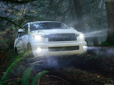 Toyota Sequoia TRD Pro 2020 Poster with Hanger