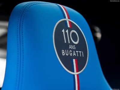 Bugatti Chiron Sport 110 ans Bugatti 2019 metal framed poster