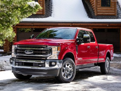 Ford F-Series Super Duty 2020 canvas poster