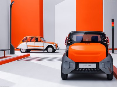 Citroen Ami One Concept 2019 Poster with Hanger