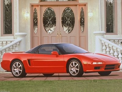 Acura NSX 1991 canvas poster