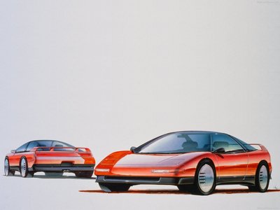 Acura NSX 1991 Poster with Hanger